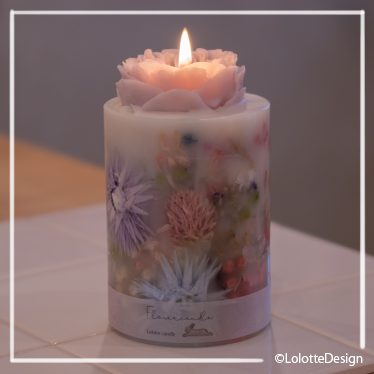 ミルクボタニカルキャンドル